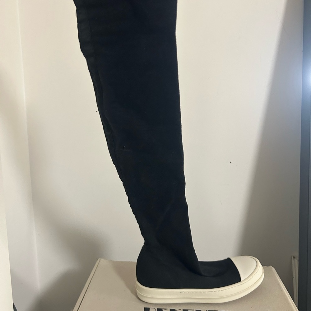 Rick Owens Over the Knee Boots
